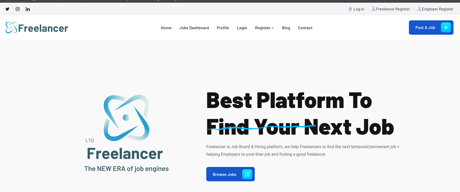 Freelancer Site