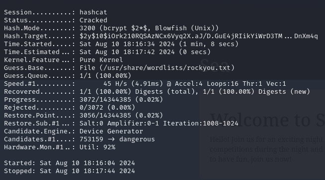 Cracking the Password